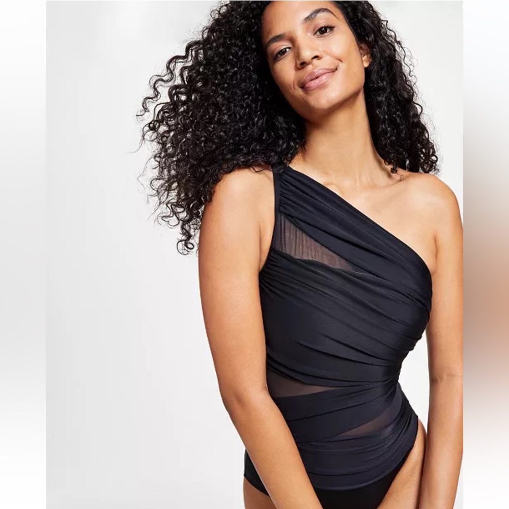 Miraclesuit Network Jena One Piece Swimsuit Sz 12 - Picture 7 of 13